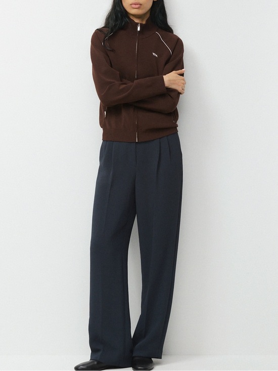 Aritzia Pants - Aritzia Wilfred Effortless Pants Black Crepette High Rise Wide Leg Size 2